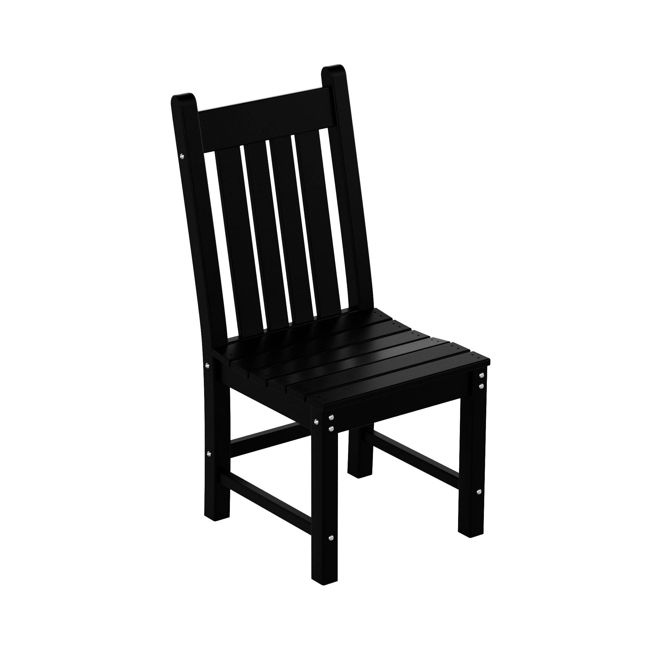 Laguna Classic Black All-Weather Patio Dining Chair