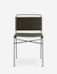 Modern Velvet Loden Gray Upholstered Side Chair 33"H