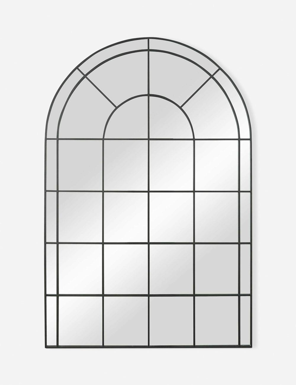 Grantola Transitional Full-Length Black Wood Mirror