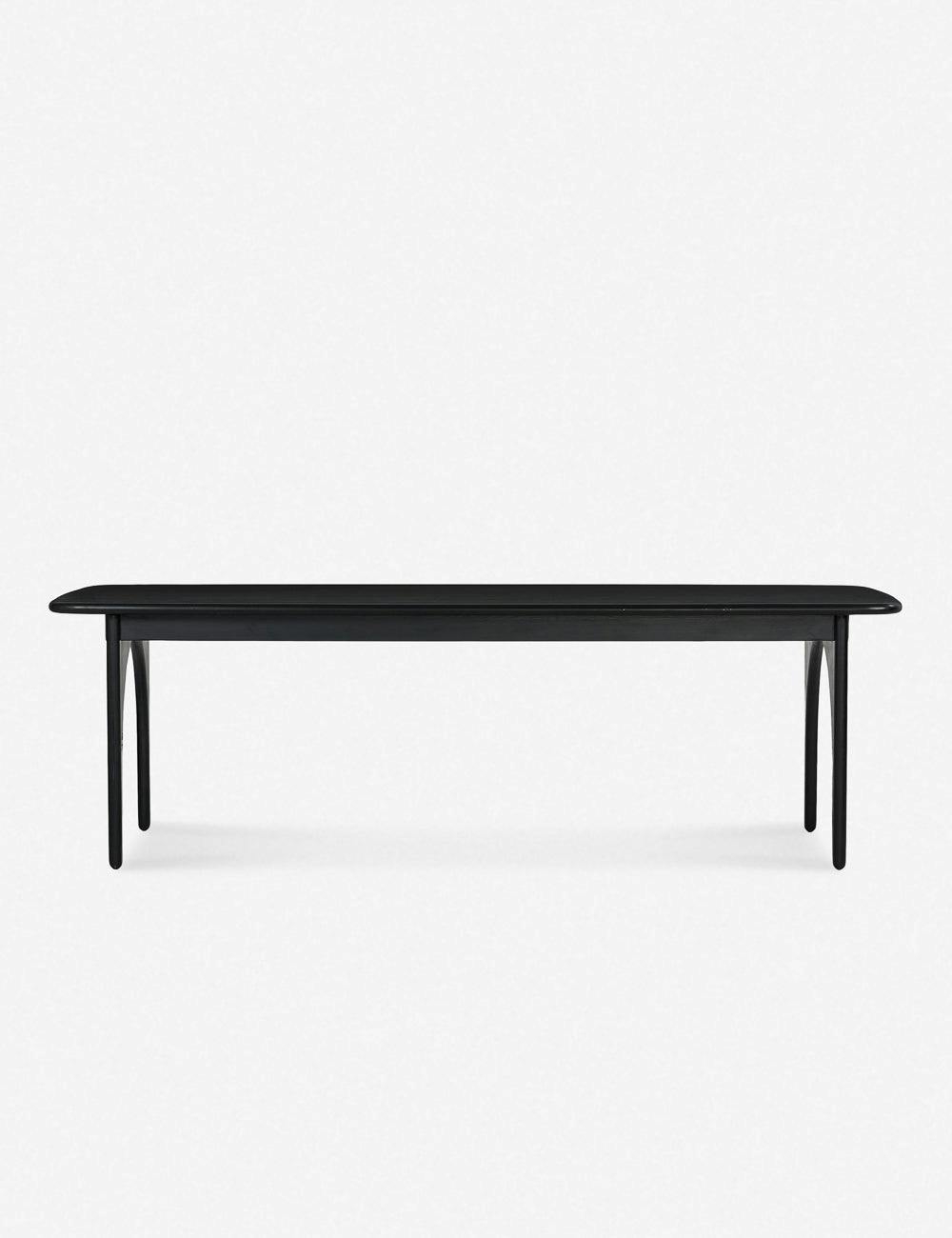 Luna Charcoal Reclaimed Wood 96" Contemporary Dining Table