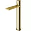 Gotham Matte Brushed Gold Single-Handle Vessel Bathroom Faucet