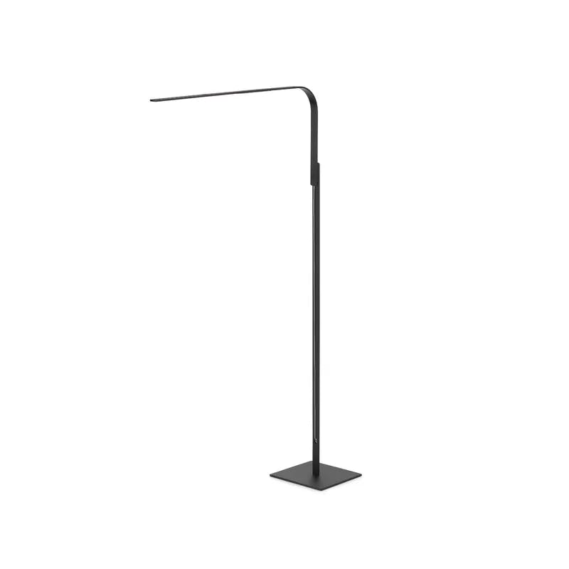 Arc Adjustable 42" Black LED Task Floor Lamp