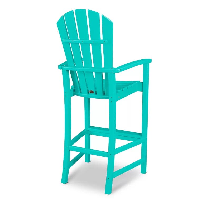 Aruba Eco-Friendly Polywood Outdoor Bar Chair