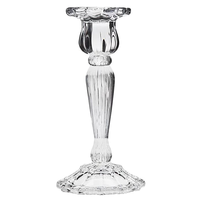 Triumph Elegance 7" Crystal Tabletop Candlestick Pair