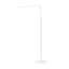 Lim Sleek Adjustable 42" White LED Task Floor Lamp