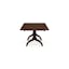 Copeland Reclaimed Smoke Cherry 84" Extendable Rustic Dining Table