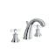 Lombardia Polished Chrome 5.5" Transitional Widespread Faucet