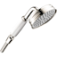 Classic Polished Nickel Handheld Shower Head with Air-Injection