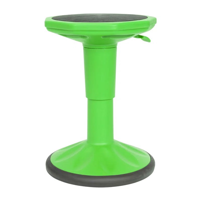 FlexiFun Kids' Green Active Learning Stool with Adjustable Height