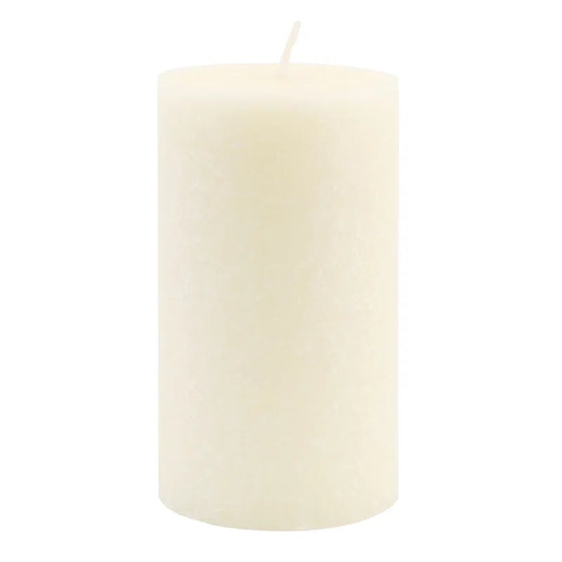 Luxurious Beeswax 4"x6.56" Ivory Scented Pillar Candle