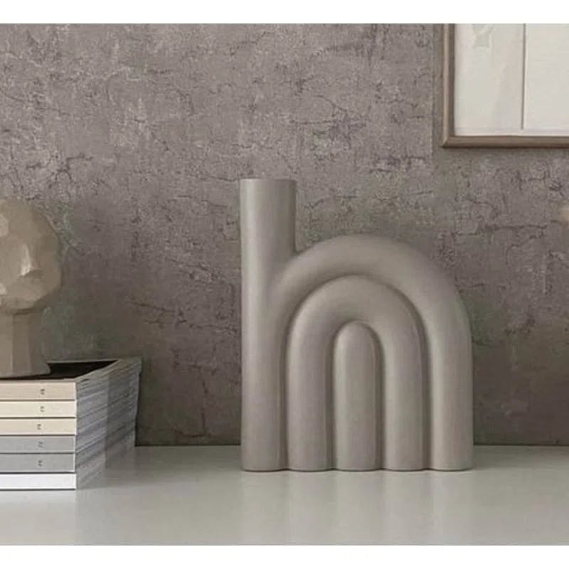 Mole Ceramic Novelty Table Vase with Organic Design