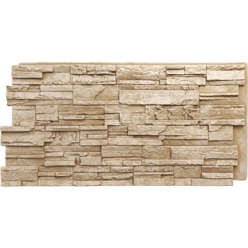Sandstone Cascade Faux Stone 48'' Wall Paneling