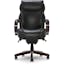 Ergonomic High-Back Black Leather Executive Swivel Chair with AIR Lumbar Support
