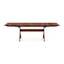 Cognac Cherry Reclaimed Wood 84" Extendable Rustic Dining Table