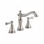 Elegant Widespread 2-Handle Stainless Steel Bathroom Faucet