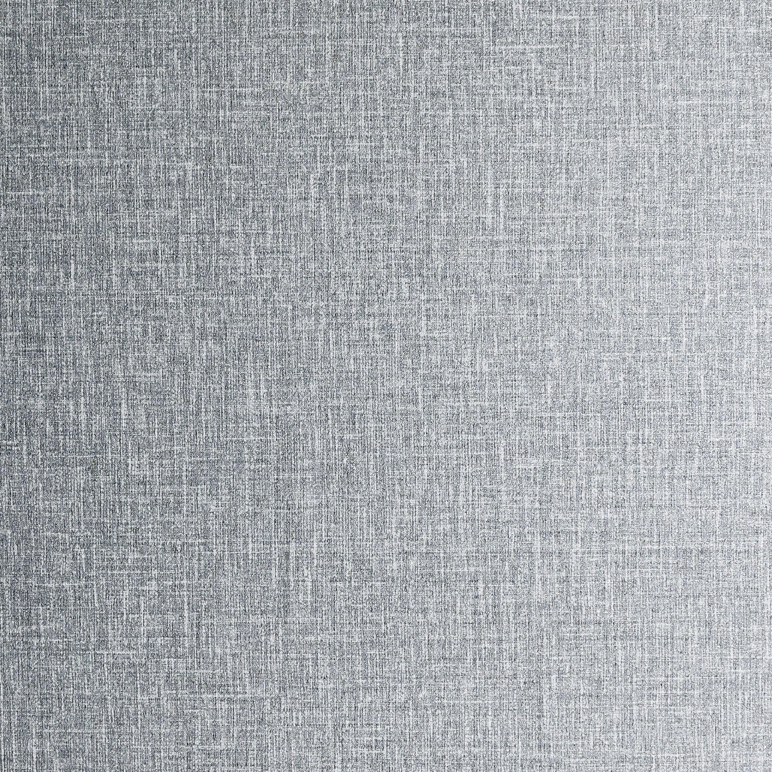 Luxe Hessian Mid Grey Textured Vinyl Wallpaper Roll