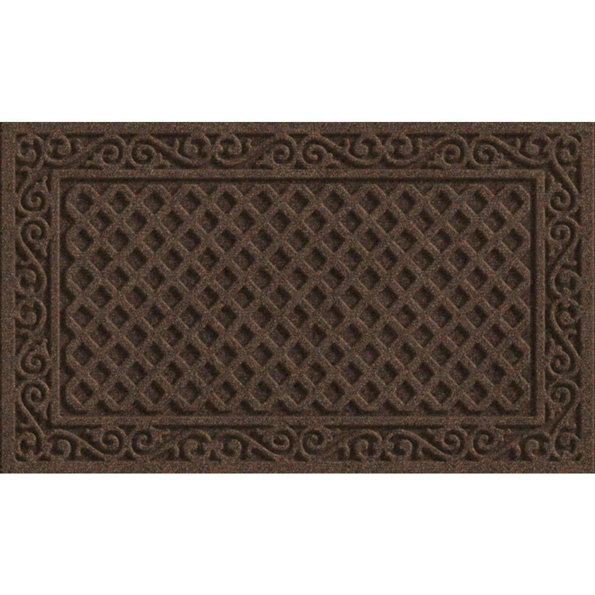 Chic Chocolate Recycled Rubber 18x30 Outdoor Mat