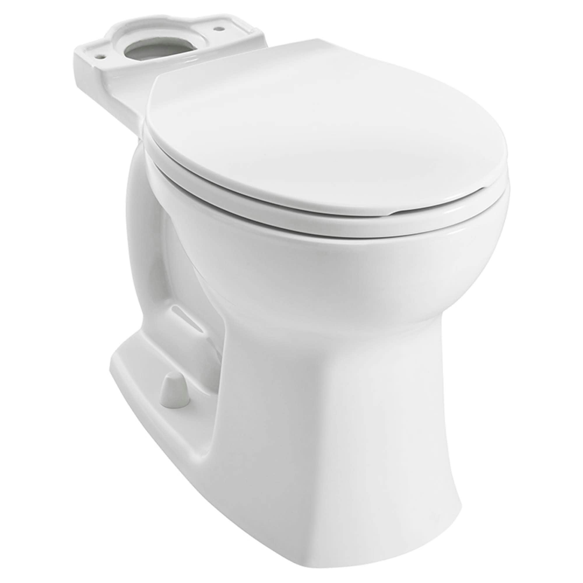 Edgemere Vitreous China Comfort Height Dual Flush Toilet Bowl - White