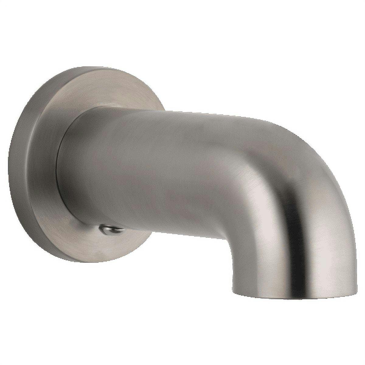 Contemporary Stainless Steel Wall Mounted Tub Spout Trim 7" Reach