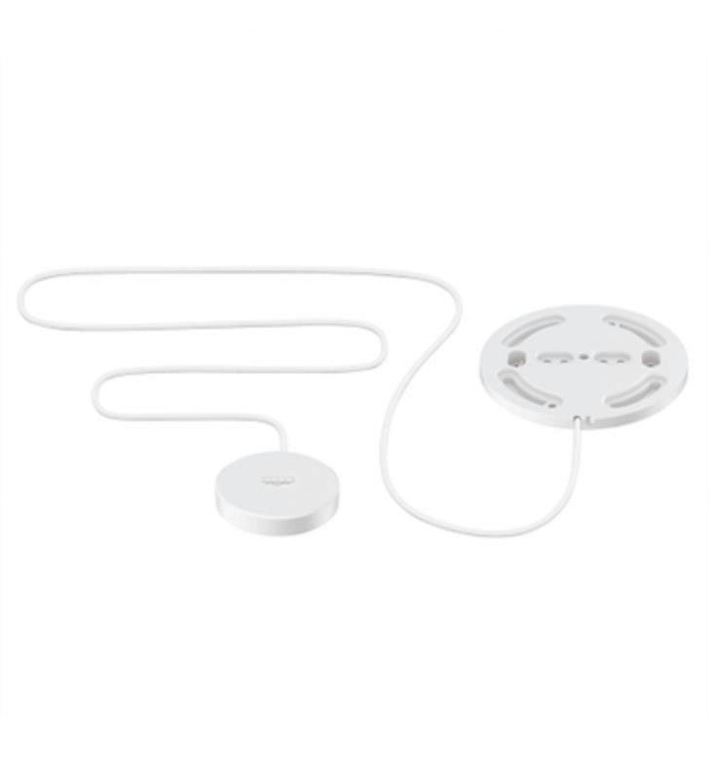 Modern White 3 1/4" Wall Mount Water Security Extension Set