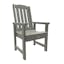 Coastal Teak Traditional Dining Chair with Naturetex Surface