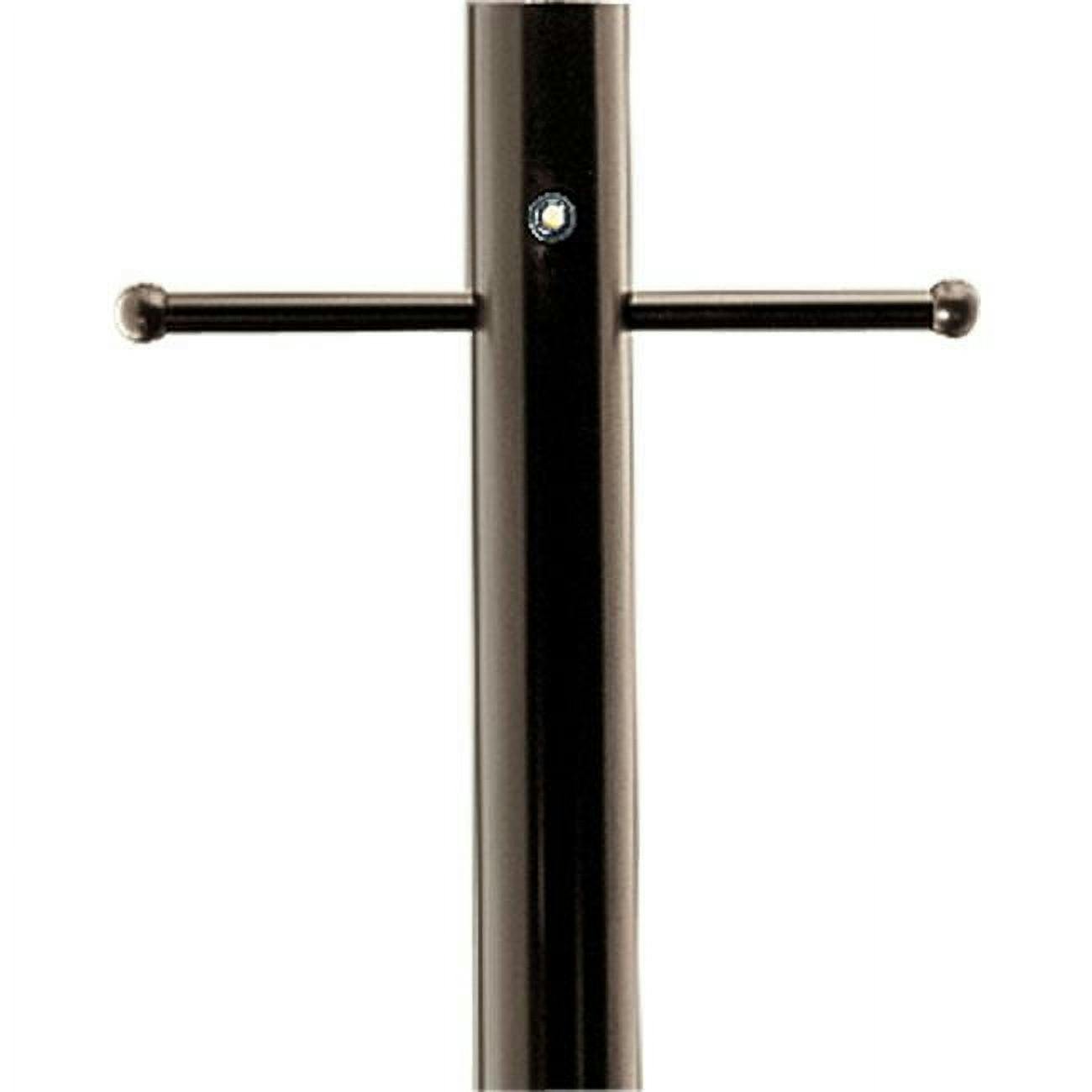 Antique Bronze 7' Aluminum Outdoor Post with Energy-Saving Photocell