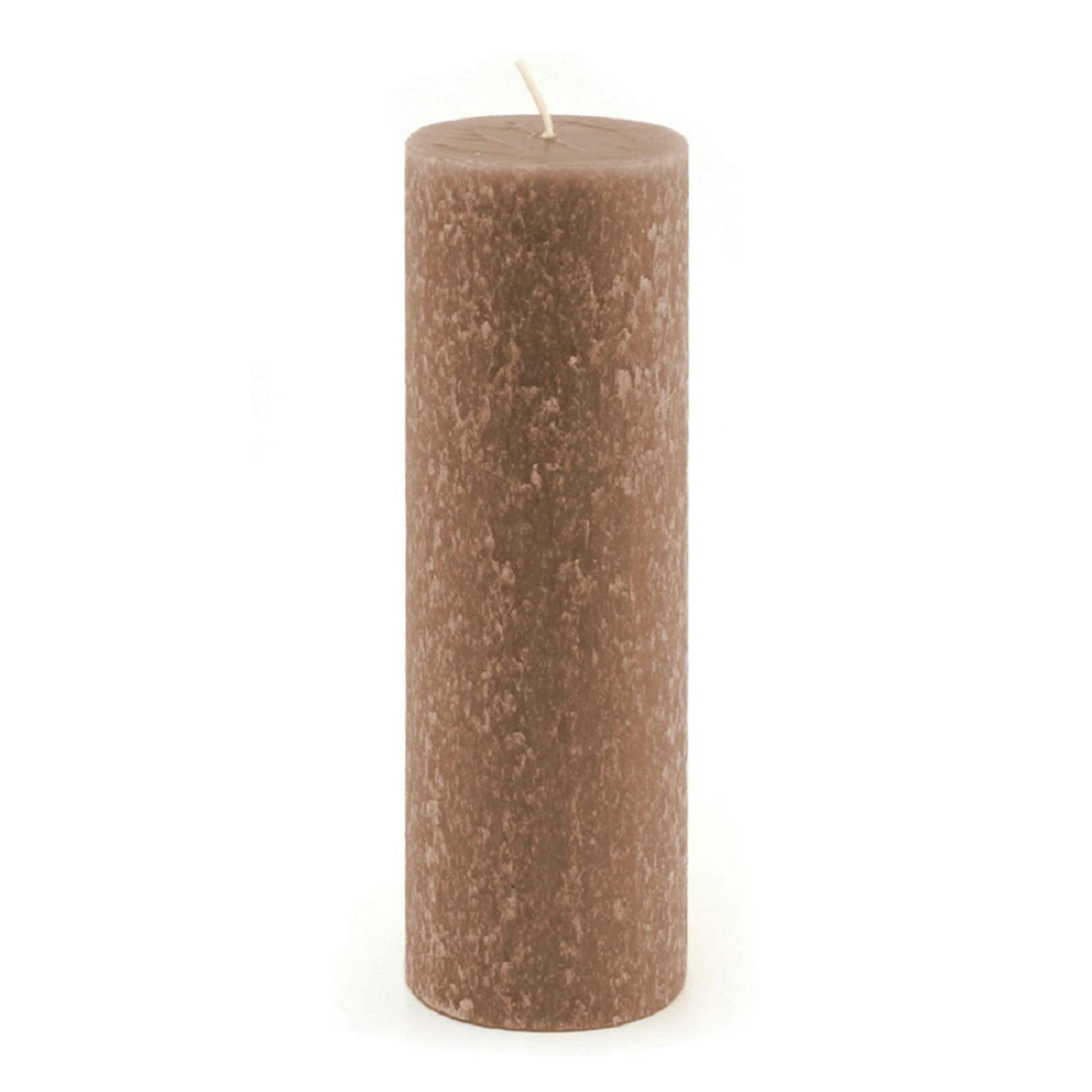 Portobello Beeswax 9" Scented Pillar Candle for Valentine's Day