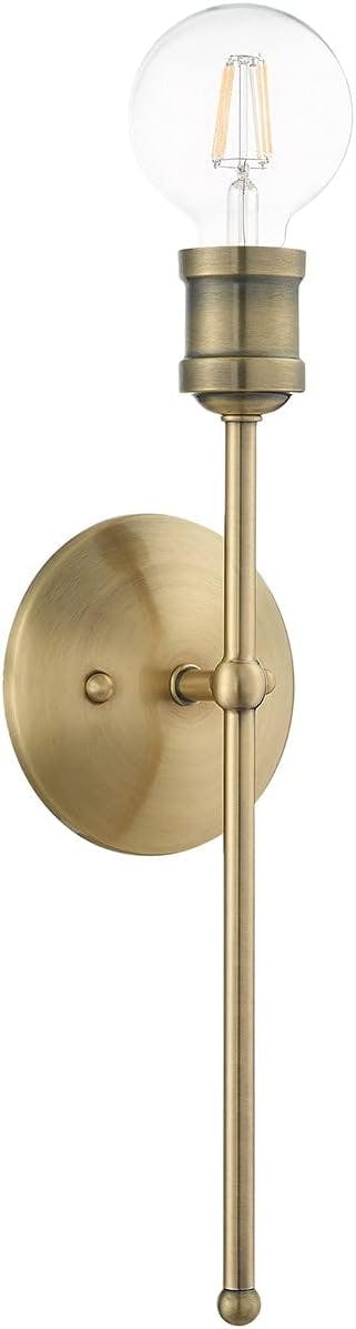 Lansdale 15'' Antique Brass Dimmable Wall Sconce