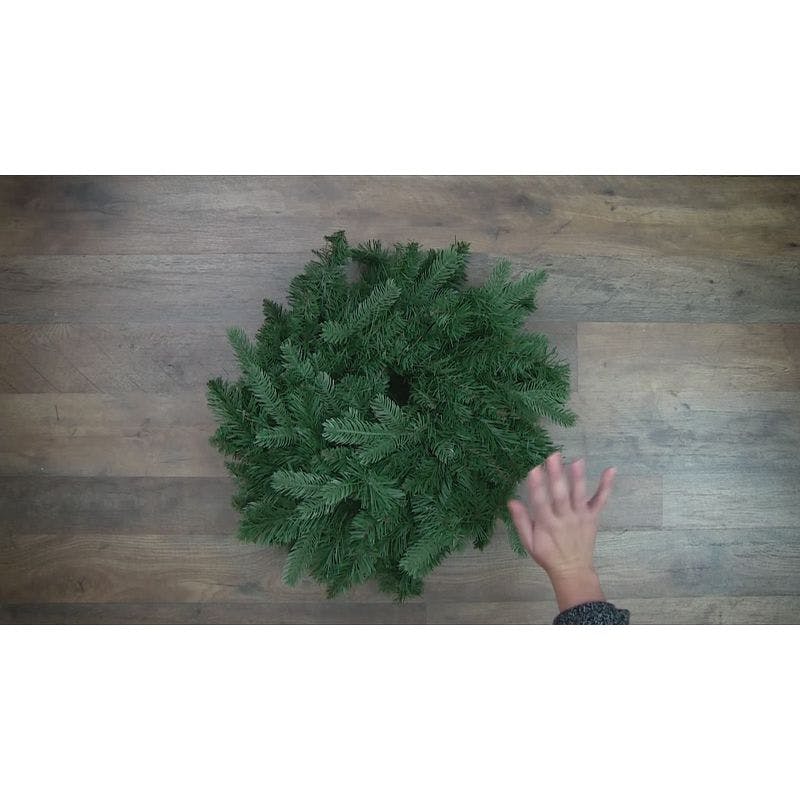 Frosted Pine and Pine Cone 6' Pre-Lit Outdoor Christmas Garland