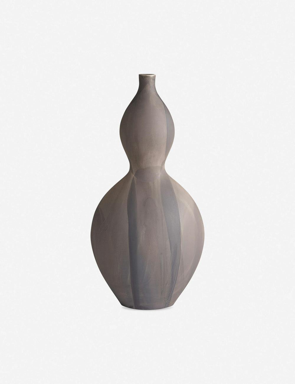 Portuguese Clay Earthy Matte Large Decorative Vase