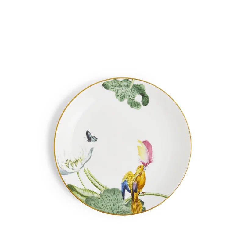 Exotic Amazonian Flora & Fauna 6.65" Porcelain Bread Plate