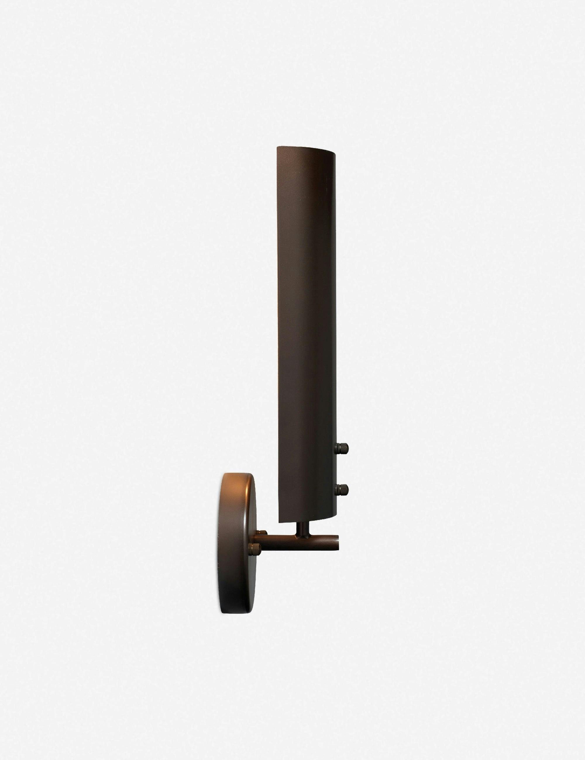 Elegant Oil-Rubbed Bronze 1-Light Wall Sconce with Candelabra Bulb
